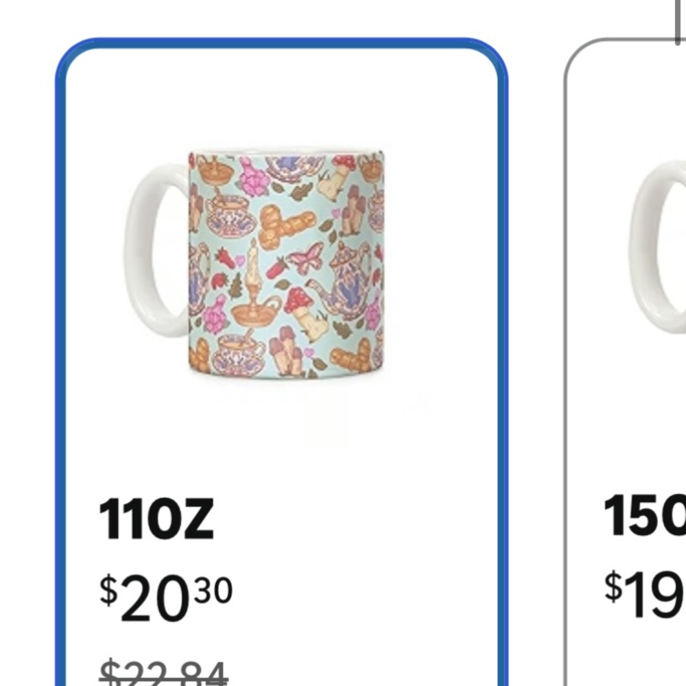 Set of Two Naughty Mugs - Picture 7 of 7